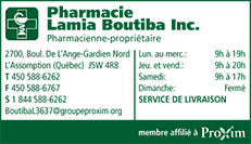 Pharmacie Lamia Boutiba